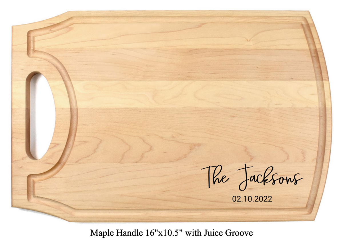 Family Style Personalized Cutting Board