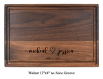 The Happy Couple - Personalized Cutting Board - 048 31