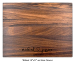 The Happy Couple - Personalized Cutting Board - 048 22