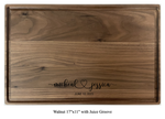 The Happy Couple - Personalized Cutting Board - 048 34