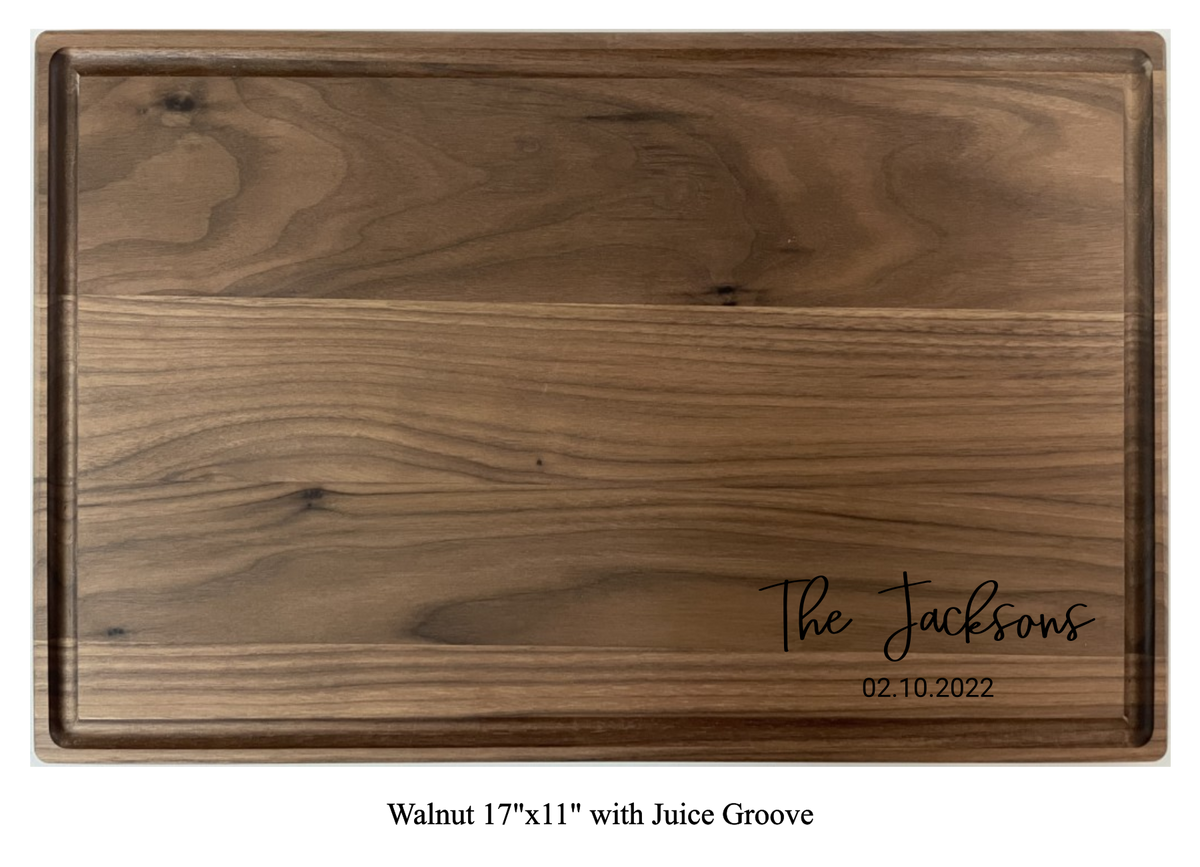Family Style Personalized Cutting Board