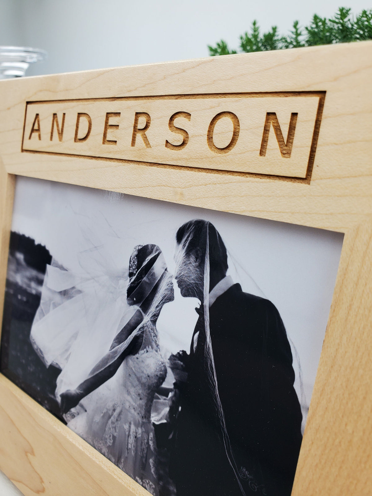 Family Name - Custom Engraved Picture Frame - 005