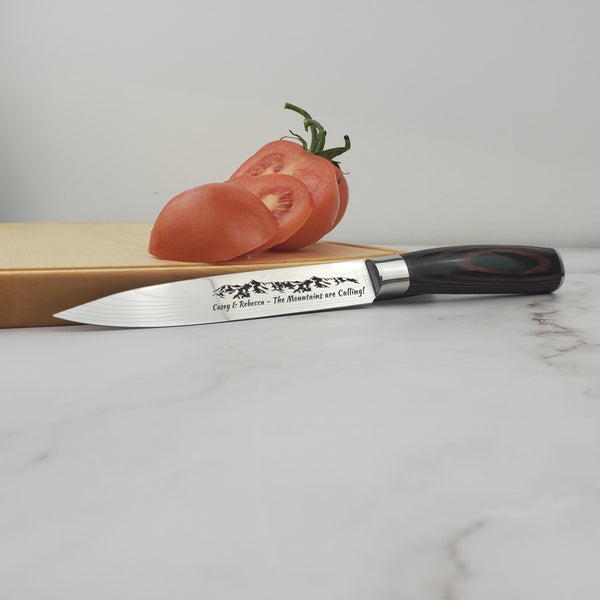 Mountains - Personalized 5" Knife - 018