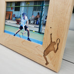 The Tennis Player - Custom Engraved Picture Frame - 066 2