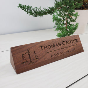 Desk Name Plate