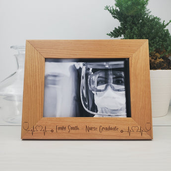 Doctor - Nursing - Custom Engraved Picture Frame - 046