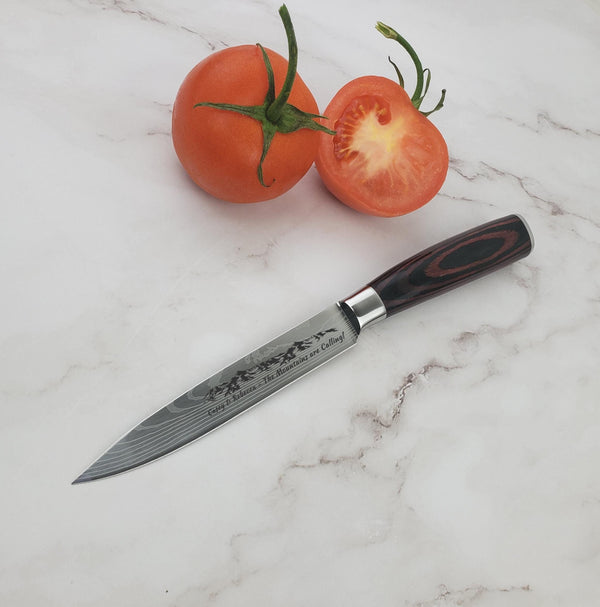 Mountains - Personalized 5" Knife - 018