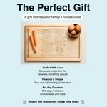 Personalized Recipe Cutting Board 4
