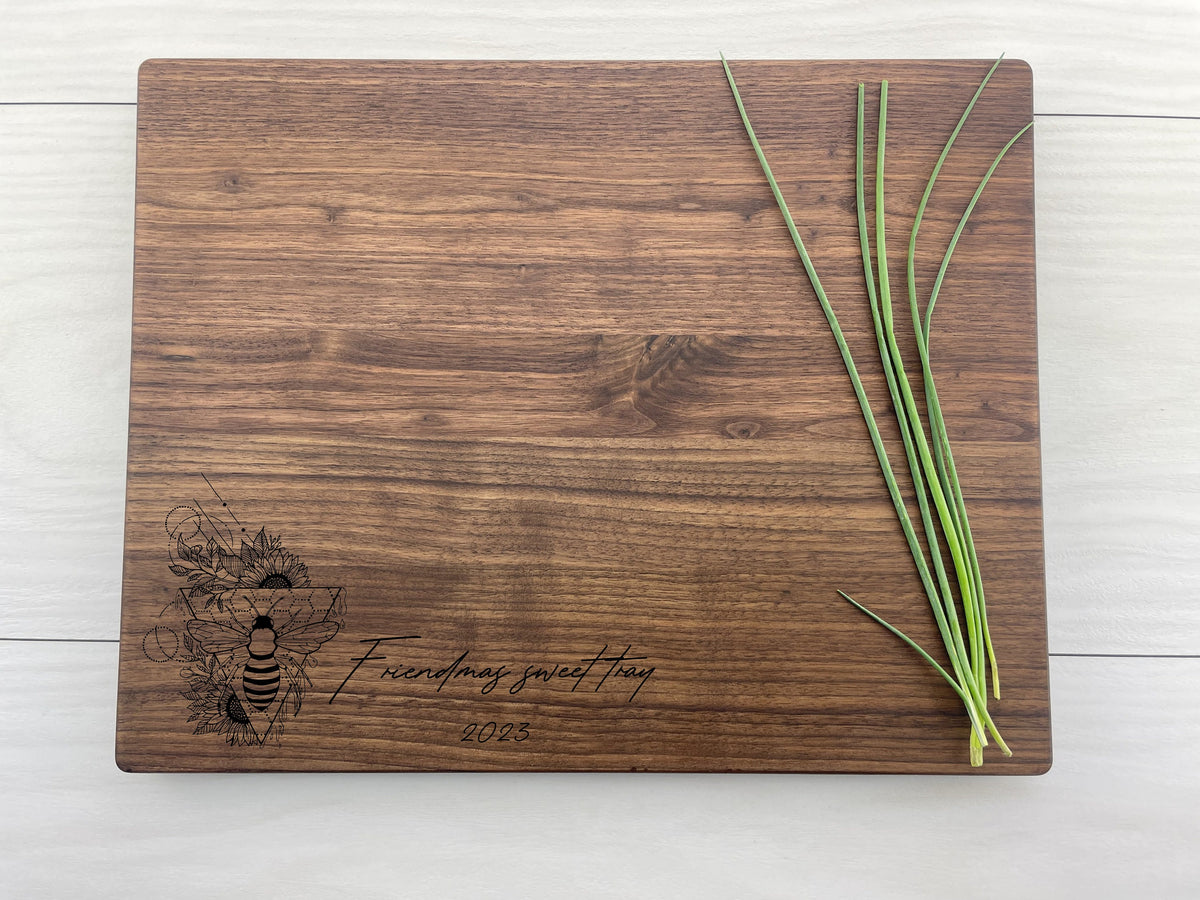 Bumble Bee Nature Lover - Personalized Cutting Board - 330
