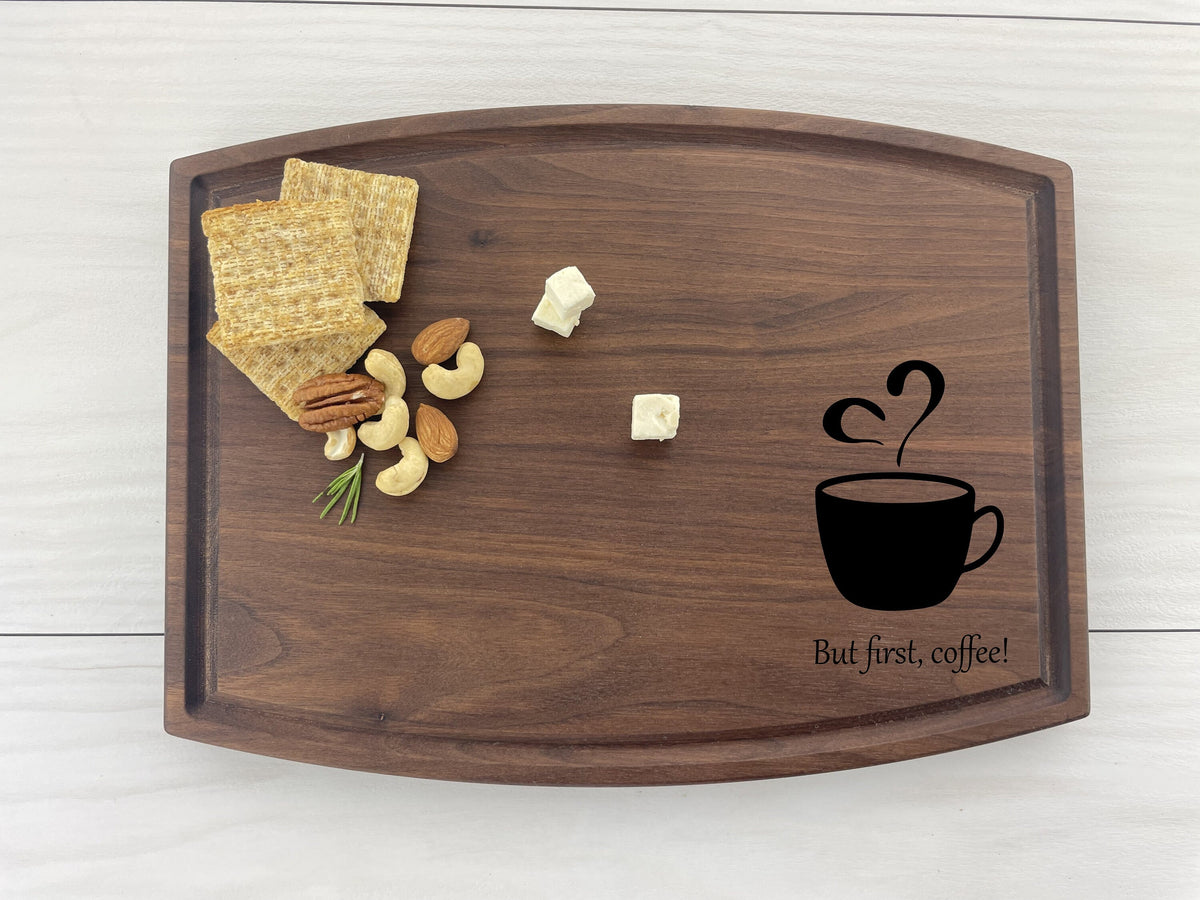 Coffee Lover - Personalized Cutting Board - 325
