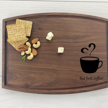 Coffee Lover - Personalized Cutting Board - 325