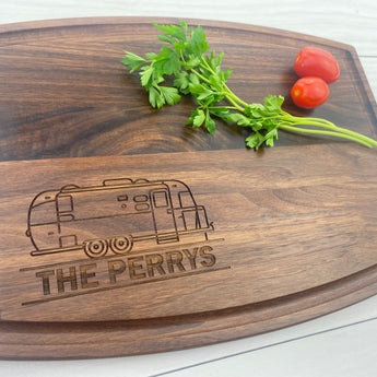 Road Trip RV - Personalized Cutting Board - 303