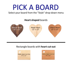 My Valentine Personalized Cutting Board 4