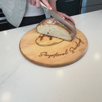 The Sourdough Baker - Personalized Circular Cutting Board 7