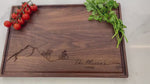 The Biking Couple - Personalized Cutting Board 9