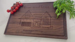 Personalized Cutting Board - Engraved Home Portrait 9