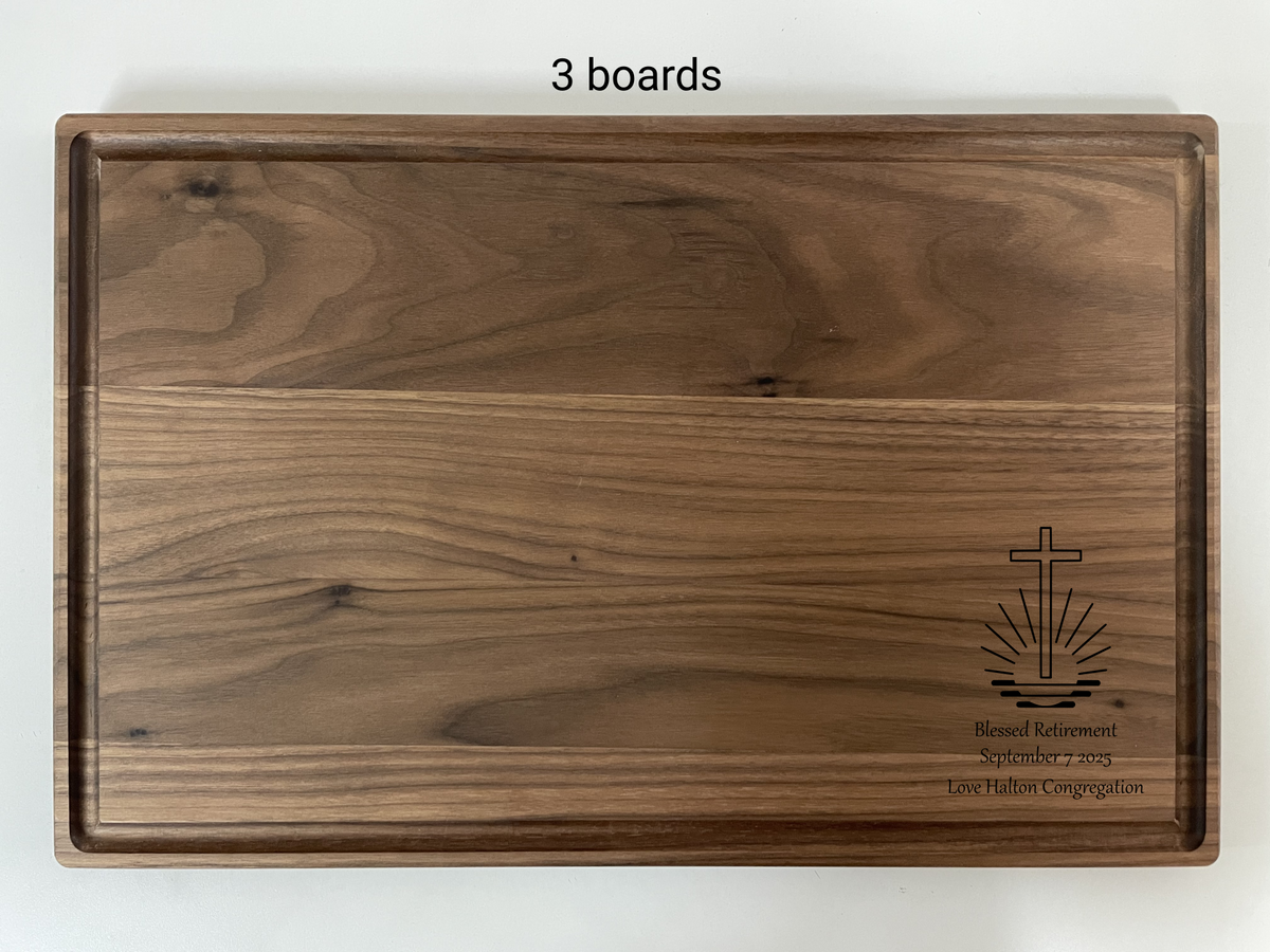 6 Walnut 17x11 boards for Elly