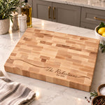 Personalized Name End Grain Butcher Block 4