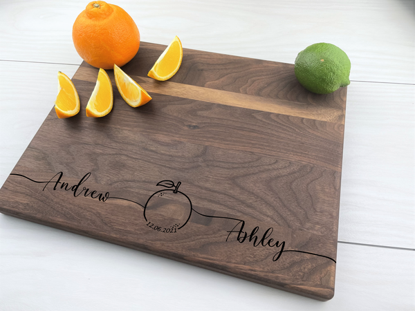 Florida Orange - Personalized Cutting Board - 054