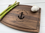 Come Sail Away - Personalized Cutting Board - 052 1
