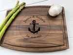 Come Sail Away - Personalized Cutting Board - 052 2