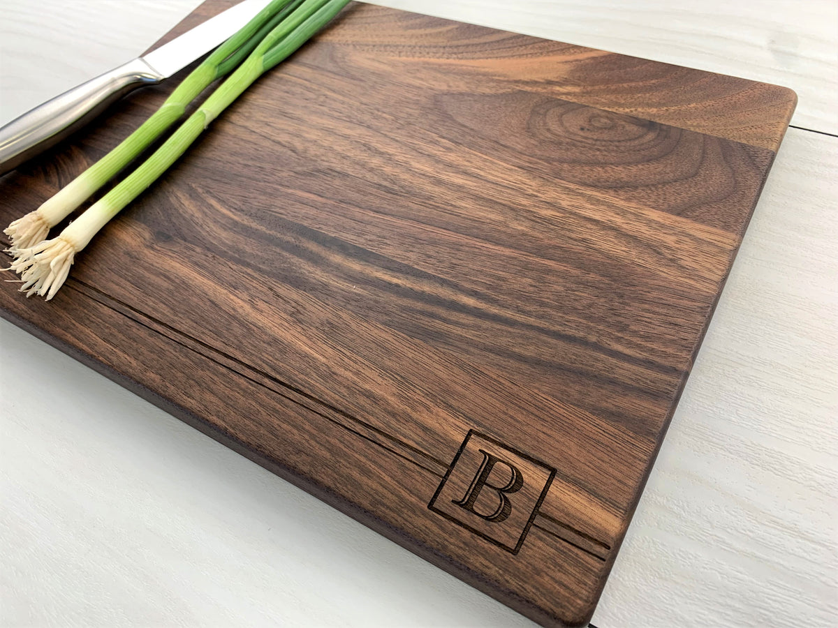 Minimalist Design - Personalized Cutting Board - 078