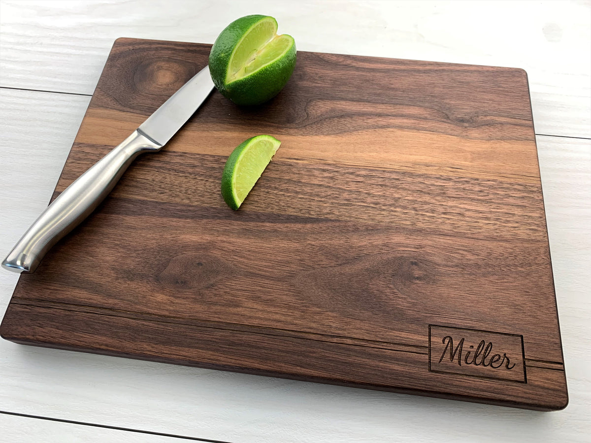 Engagement Gift - Personalized Cutting Board - 077