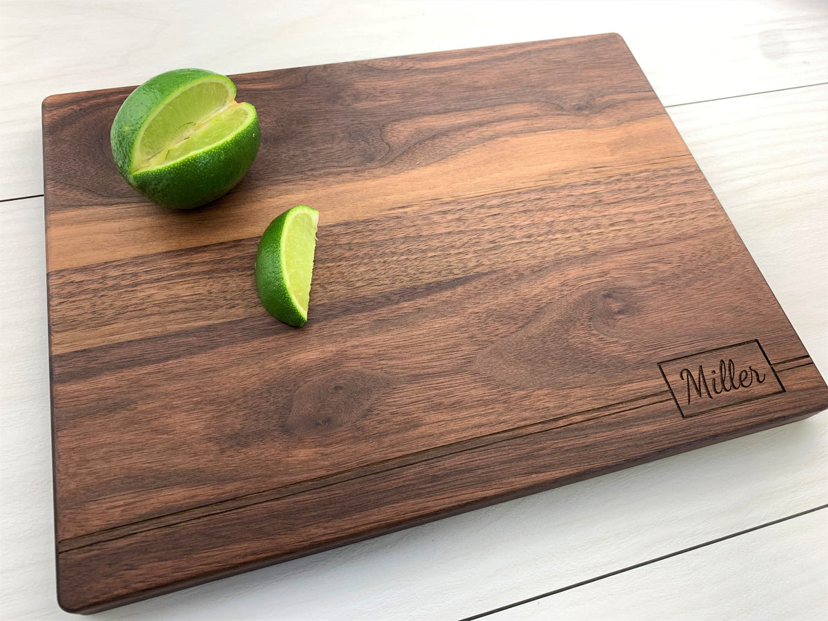 Engagement Gift - Personalized Cutting Board - 077