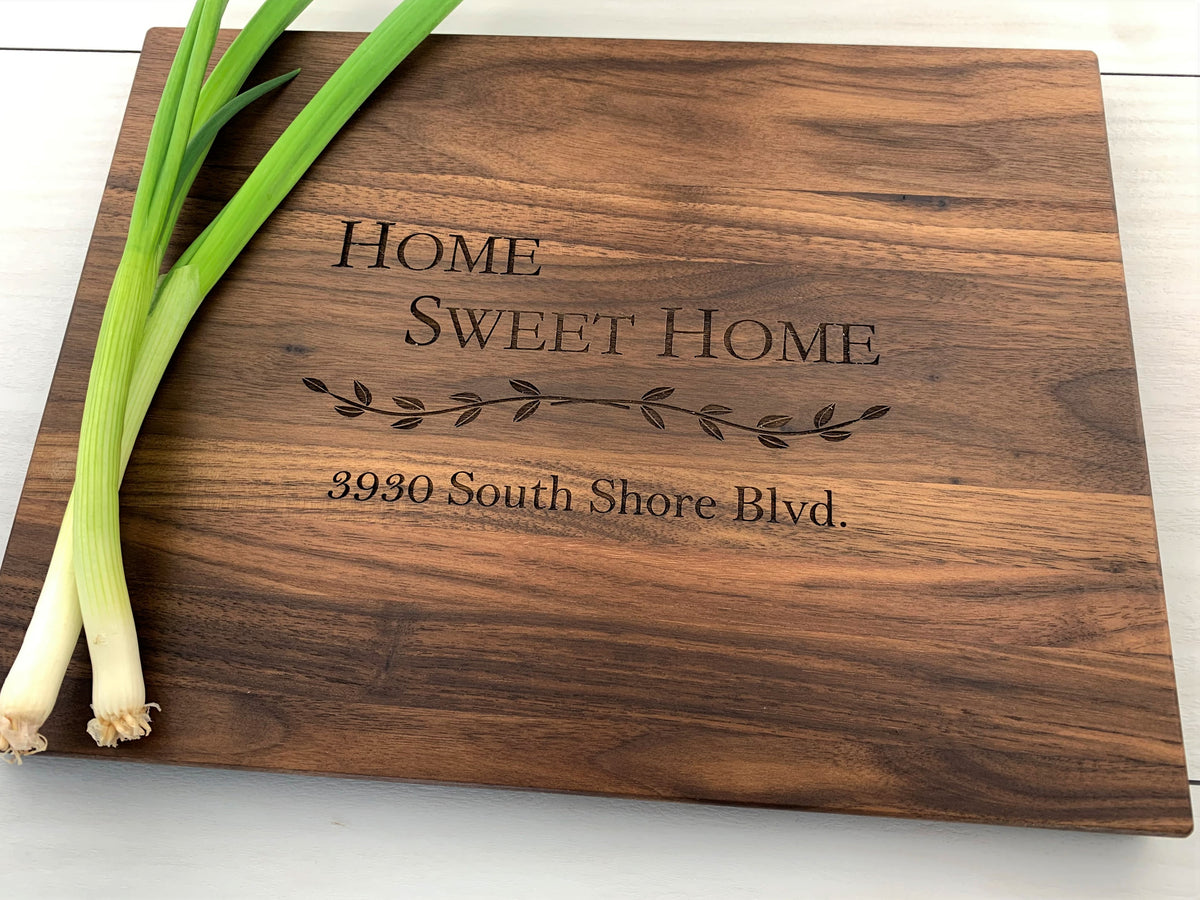 Home Sweet Home - Personalized Cutting Board - 093