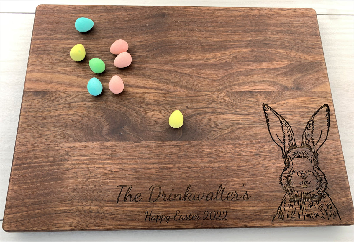 Easter Themed - Personalized Cutting Board - 082