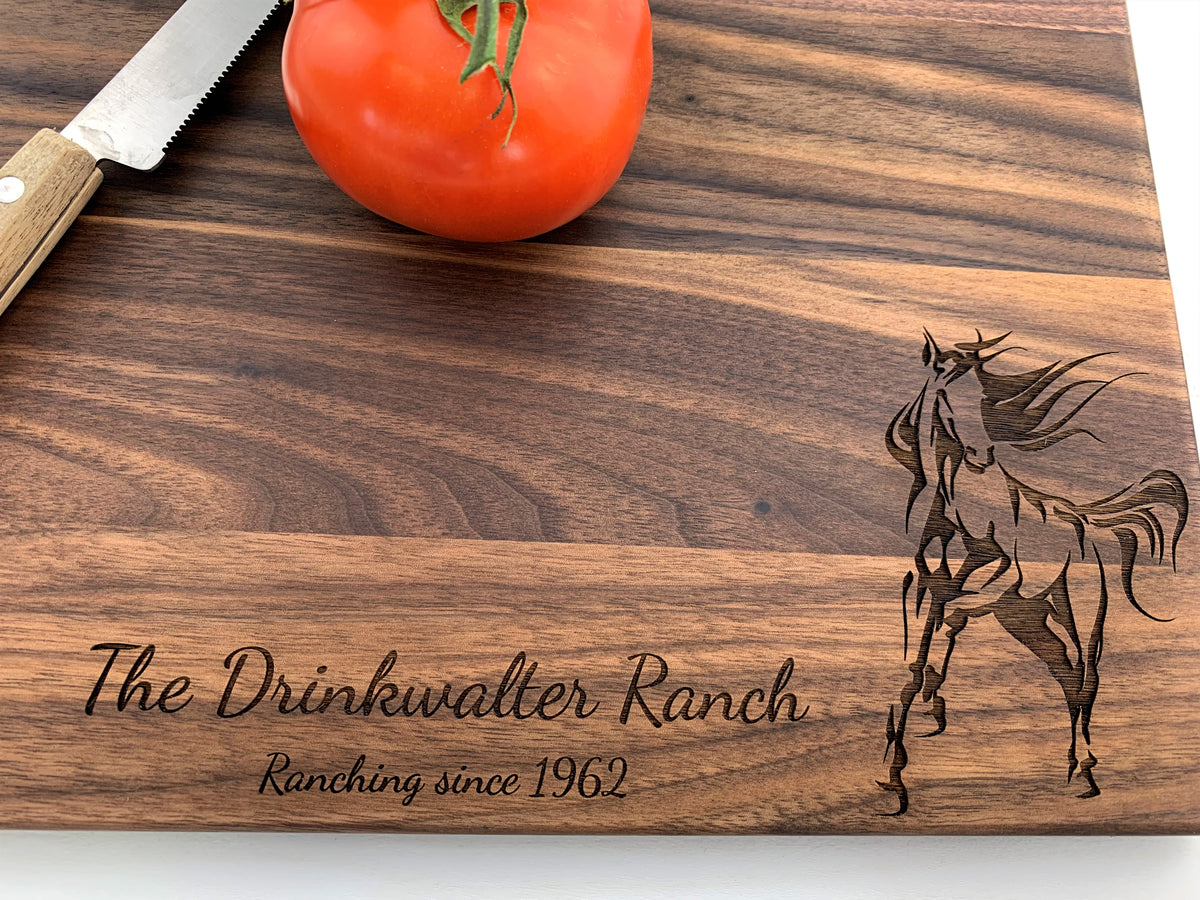 Ranch Gift - Personalized Cutting Board - 083