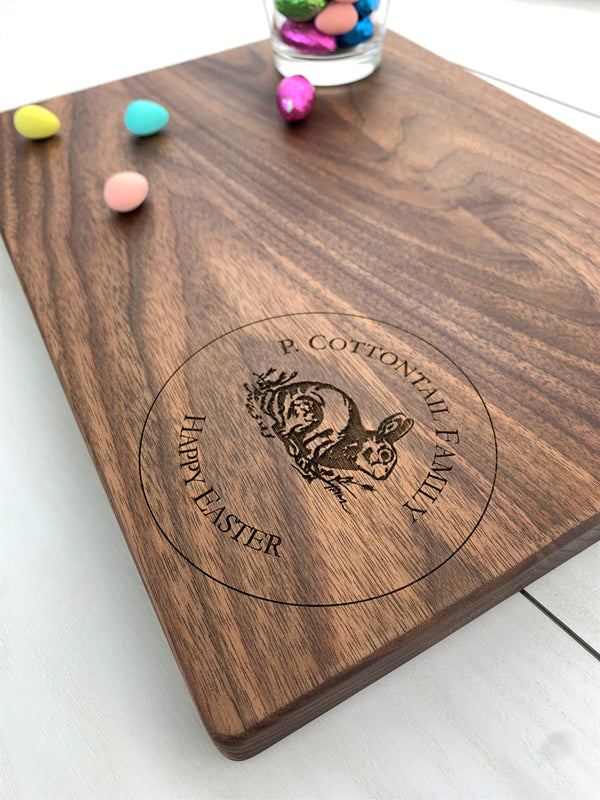Easter Dinner Décor - Personalized Cutting Board - 081