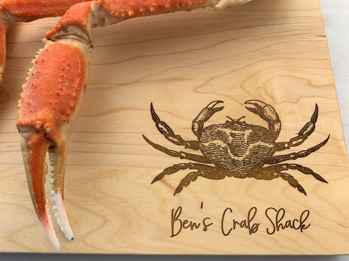 Crab Shack - Personalized Cutting Board - 086
