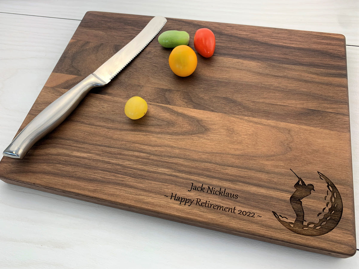 Golf Lover - Personalized Cutting Board - 089