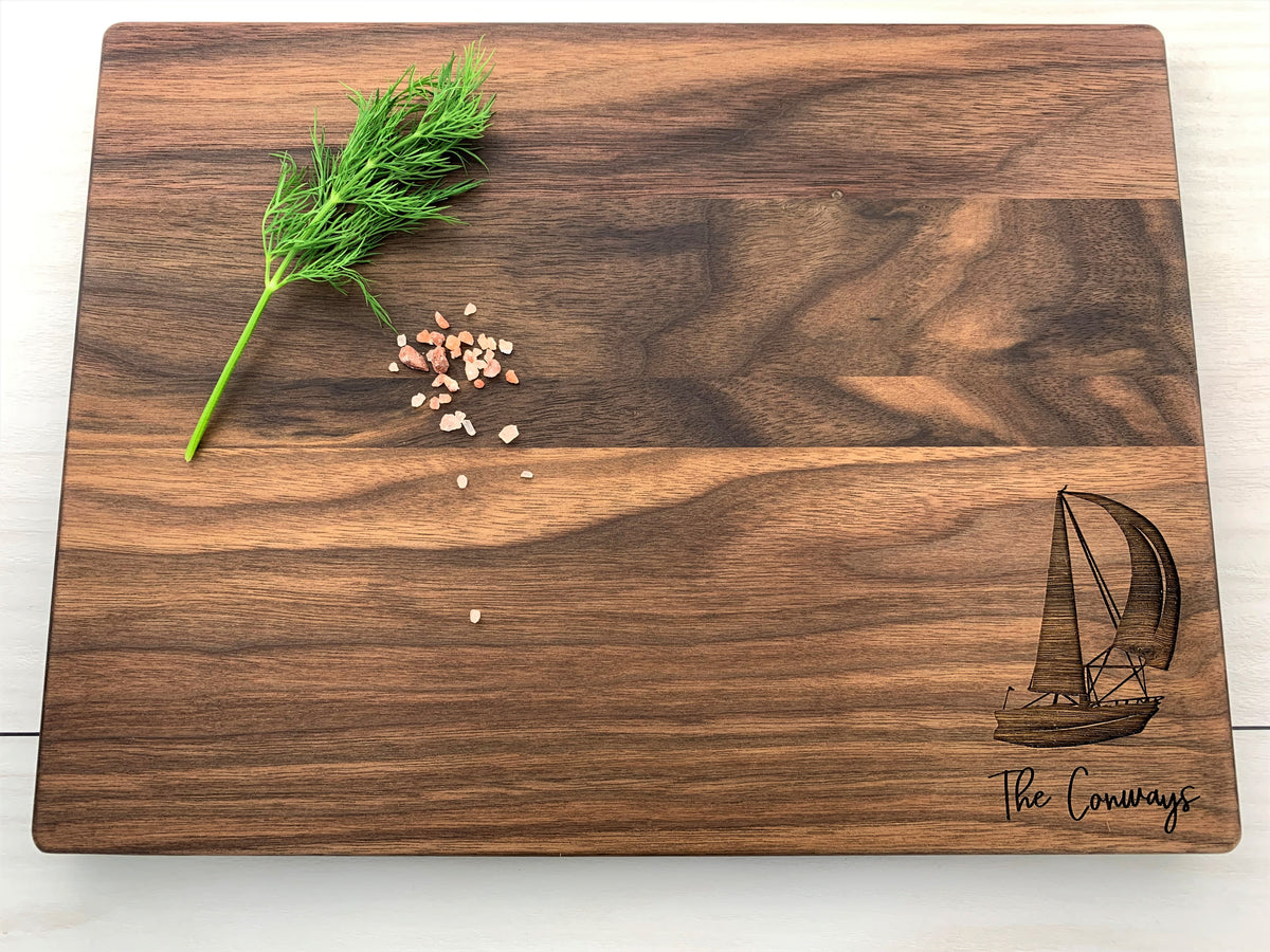 Sailor Gift - Personalized Cutting Board - 085