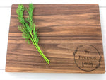 Floral Wreath - Personalized Cutting Board - 110 1