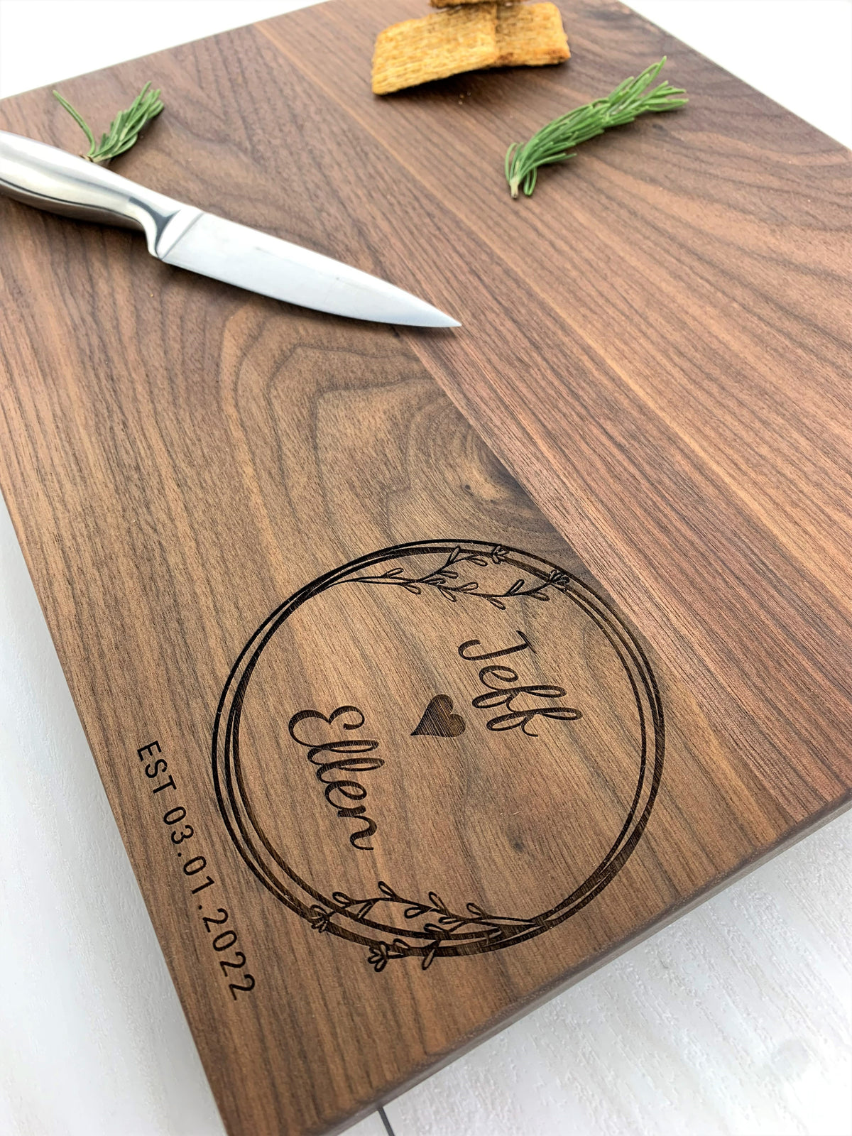 Couple Gift - Personalized Cutting Board - 104