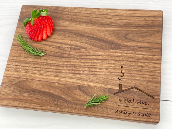 Notary Gift - Personalized Cutting Board - 098