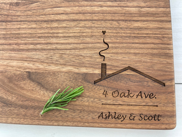 Notary Gift - Personalized Cutting Board - 098