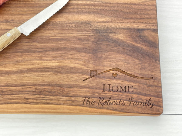 First Home Gift - Personalized Cutting Board - 106