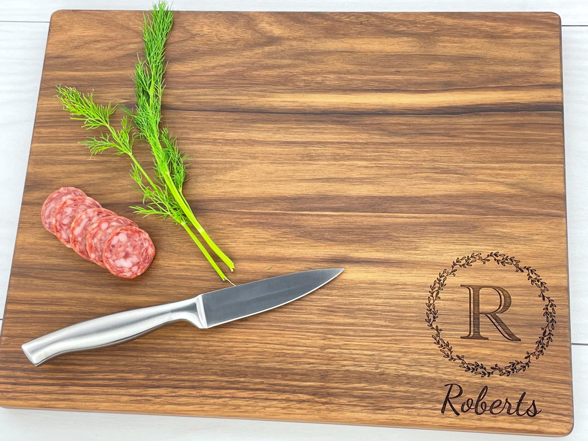 Hostess Gift - Personalized Cutting Board - 107