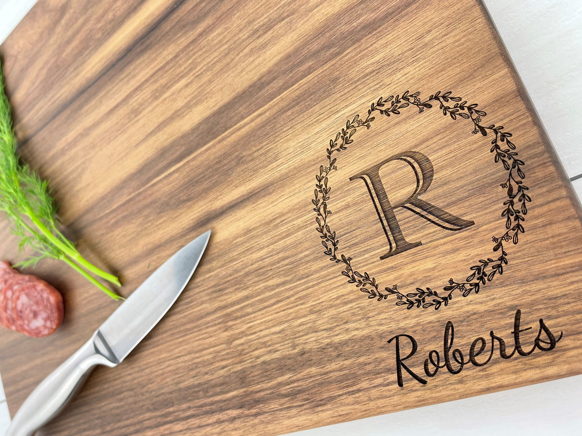 Hostess Gift - Personalized Cutting Board - 107