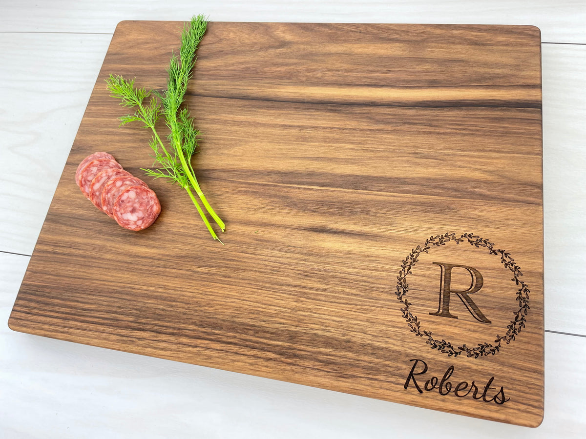 Hostess Gift - Personalized Cutting Board - 107