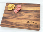 New Home Gift - Personalized Cutting Board - 099 1