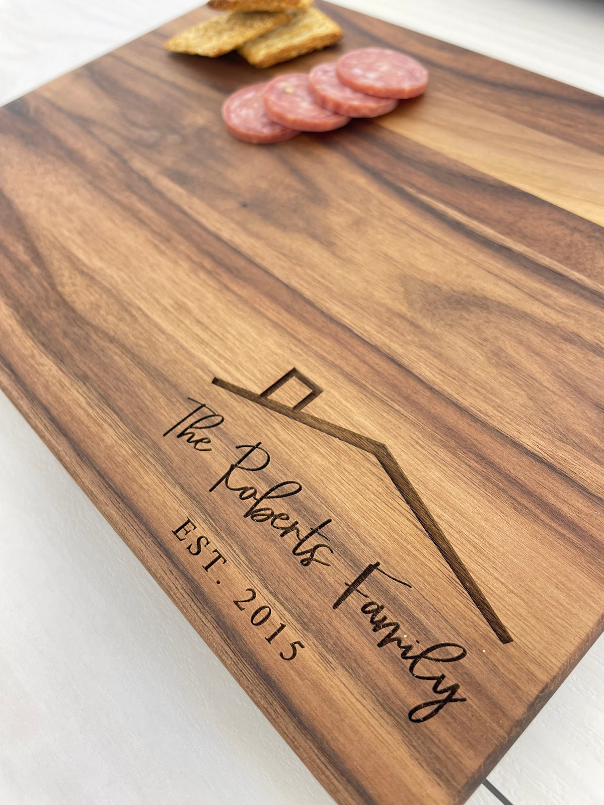 New Home Gift - Personalized Cutting Board - 099