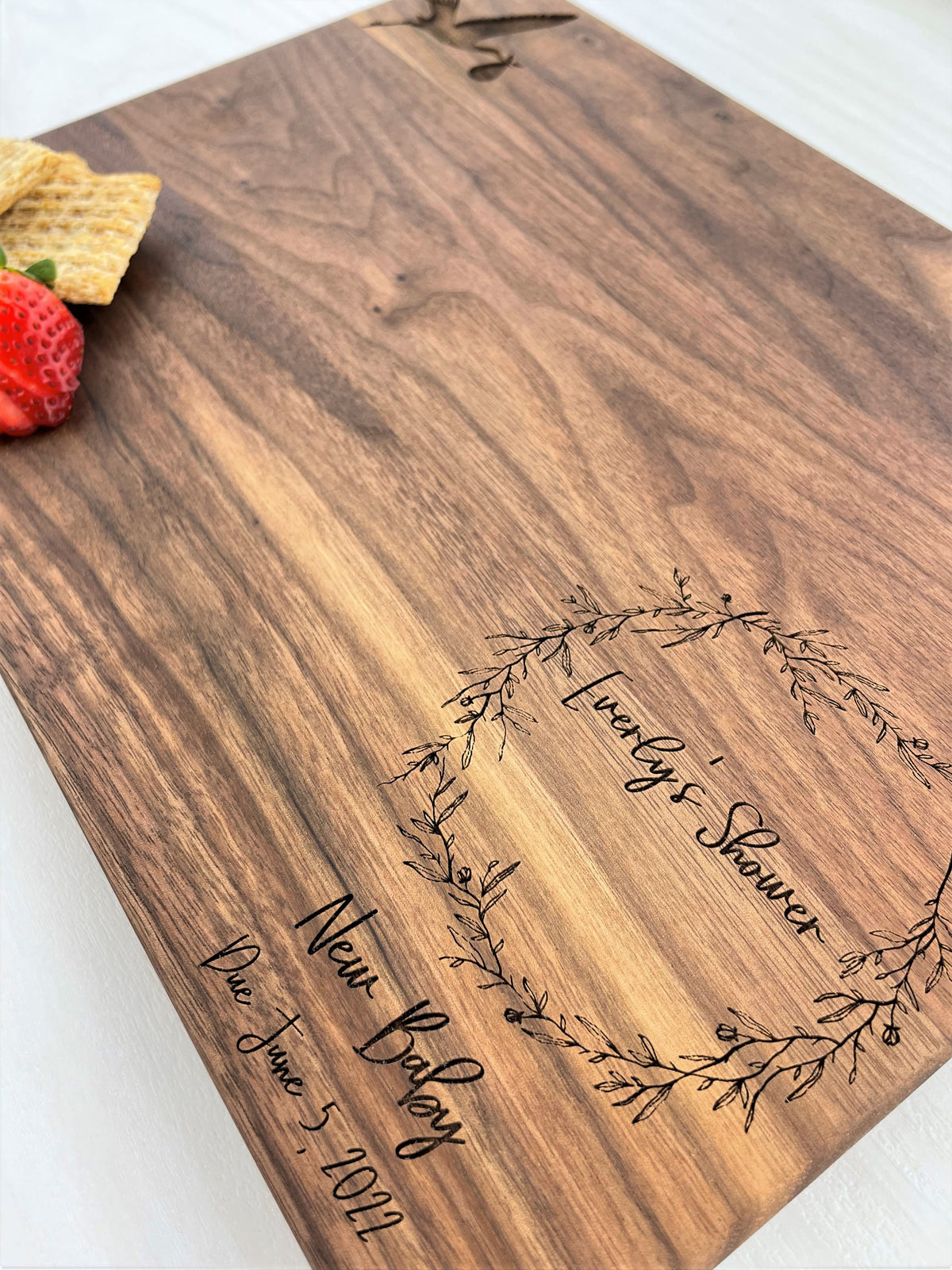 Baby Shower - Personalized Cutting Board - 116