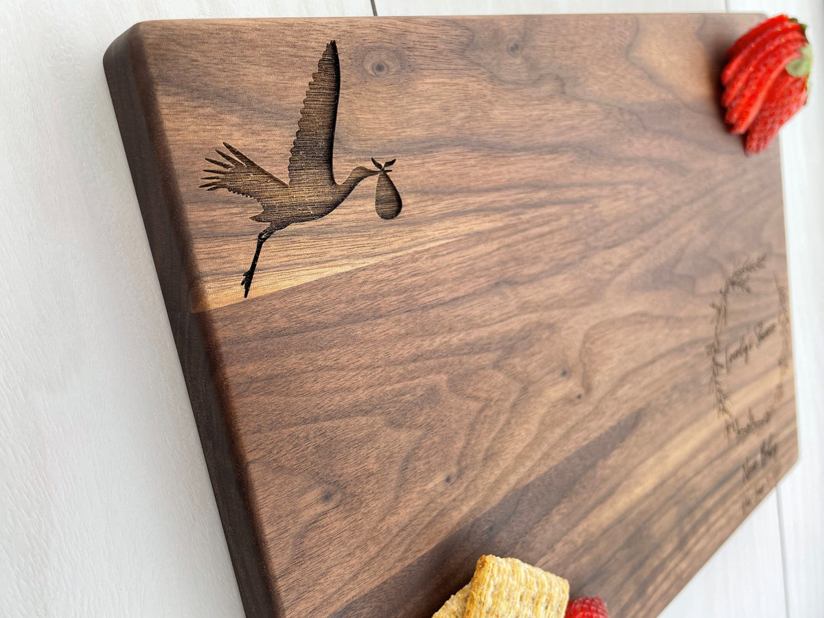 Baby Shower - Personalized Cutting Board - 116