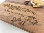 Camping Enthusiast - Personalized Cutting Board - 122 2