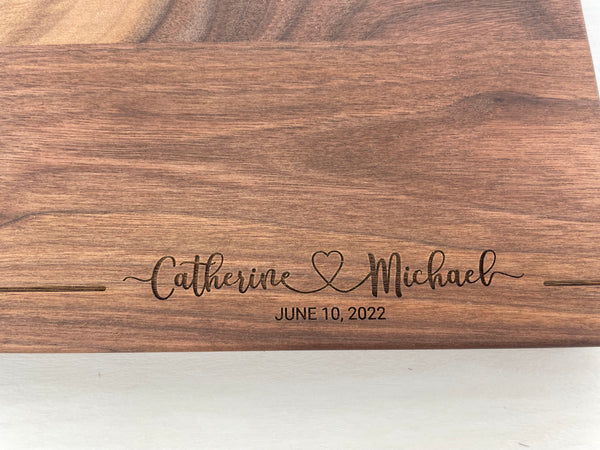Choose your City Skyline - Personalized Cutting Board - 117