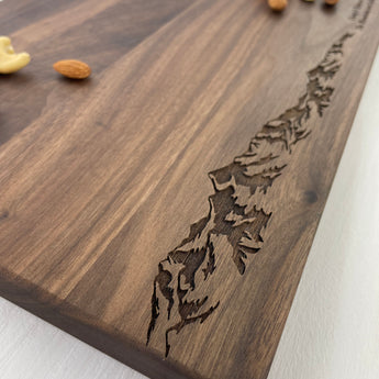 Personalized Cutting Board - The Mountains are Calling - 121